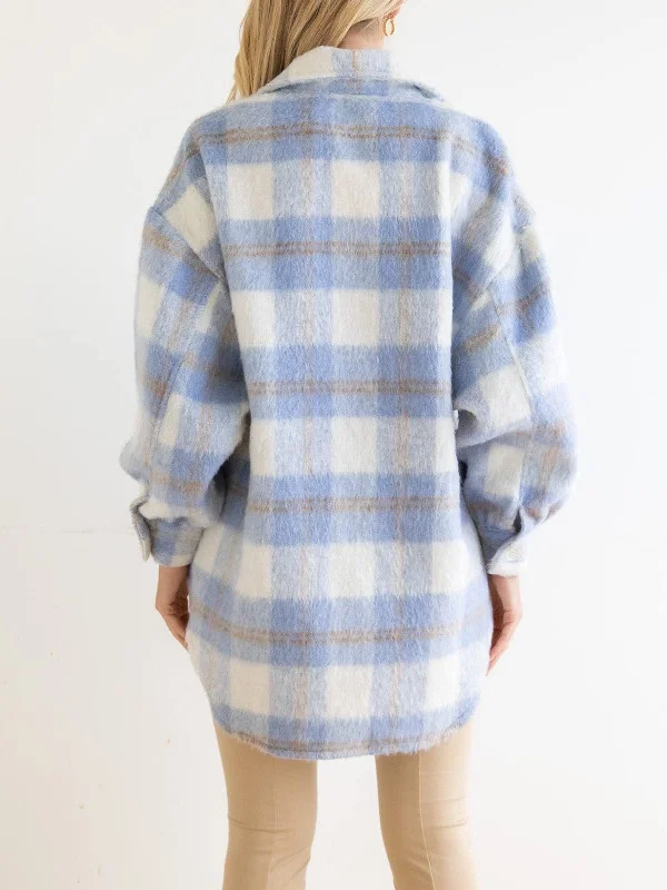 Preppy Plaid Jacket for Women