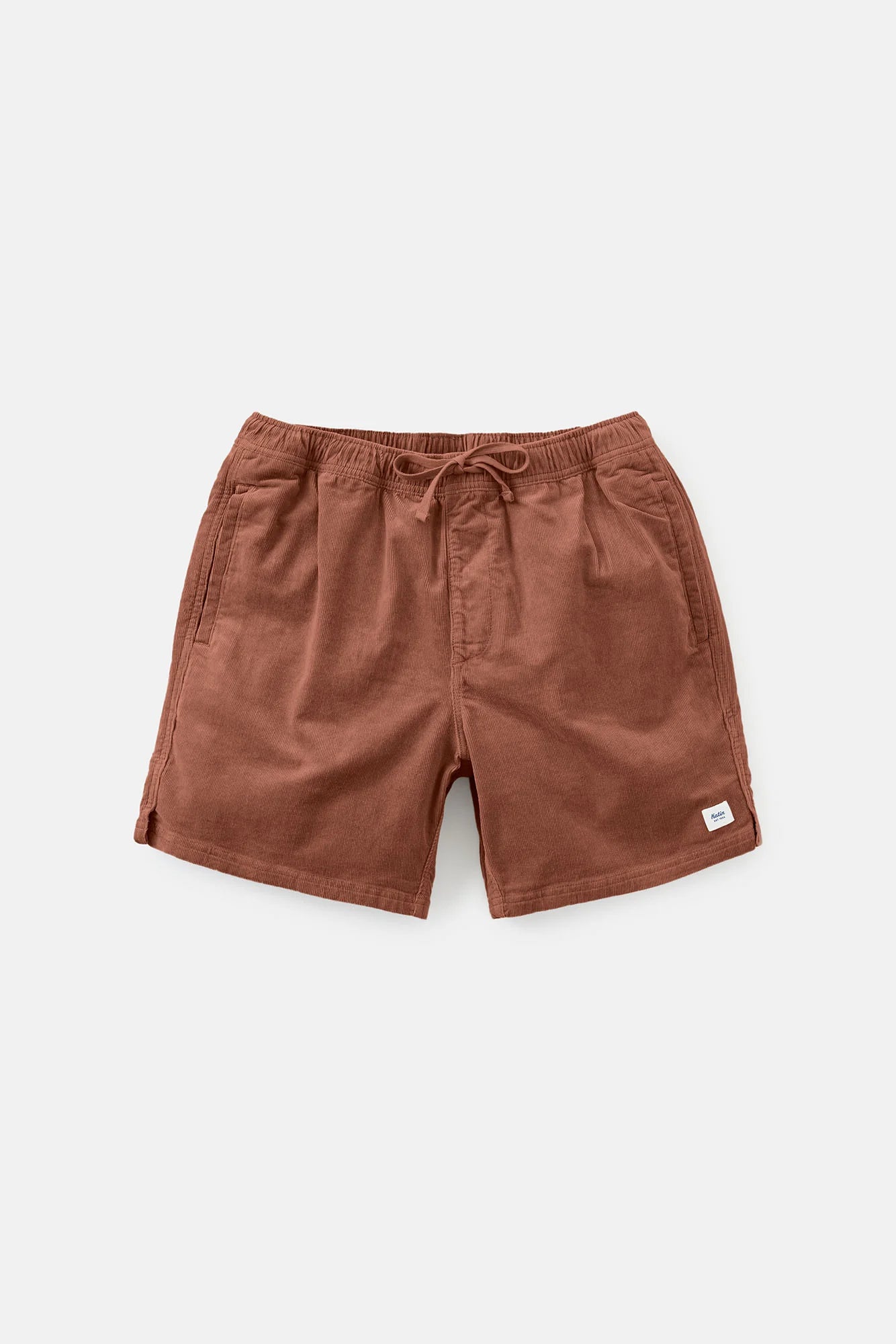 Katin Dark Clay Red Corduroy Local Short