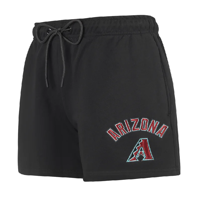 MLB ARIZONA DIAMONDBACKS CLASSIC WOMEN'S FLC SHORT (BLACK)