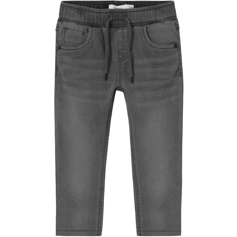 Name It Medium Grey Denim Ryan Slim Sweat Jeans Noos