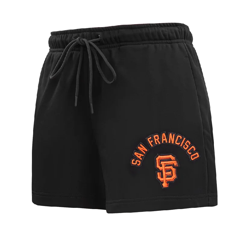 MLB SAN FRANCISCO GIANTS CLASSIC WOMEN'S FLC SHORT (BLACK)