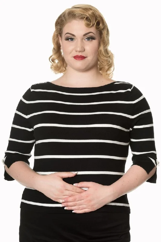 Stripes Please Knit Plus Size Jumper