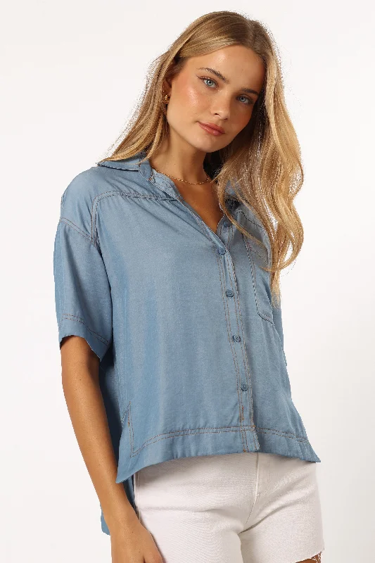 Lyna Top - Blue