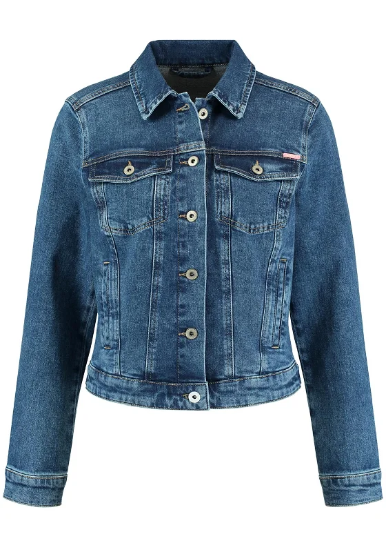 Gerry Weber Short Denim Jacket, Blue Denim