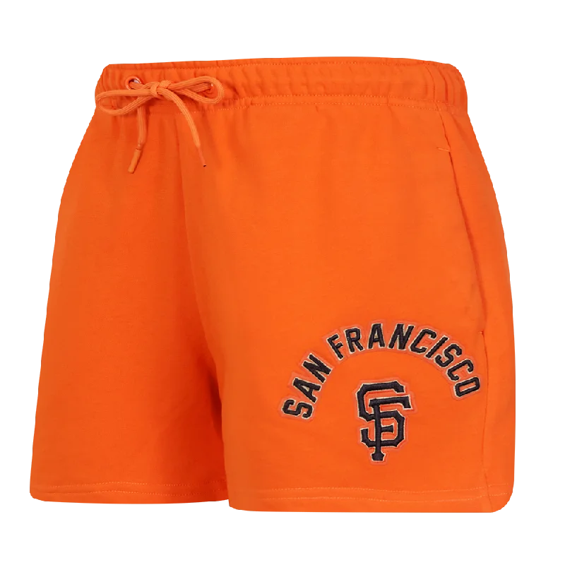 MLB SAN FRANCISCO GIANTS CLASSIC WOMEN'S FLC SHORT (ORANGE)