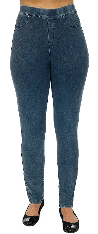 TrueSlim Jeans Ankle Length Pull on Leggings