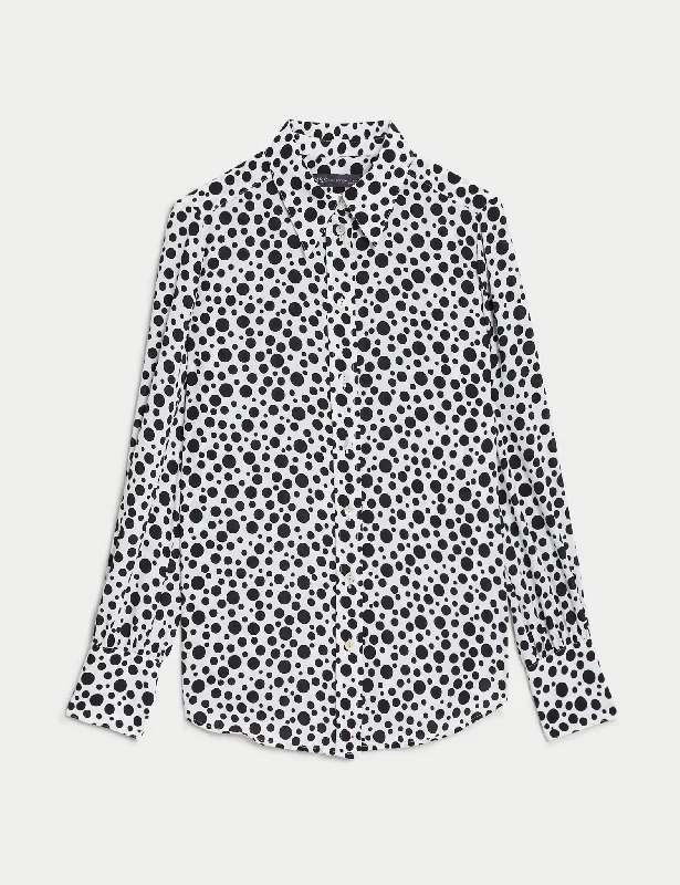 Printed Collared Shirt