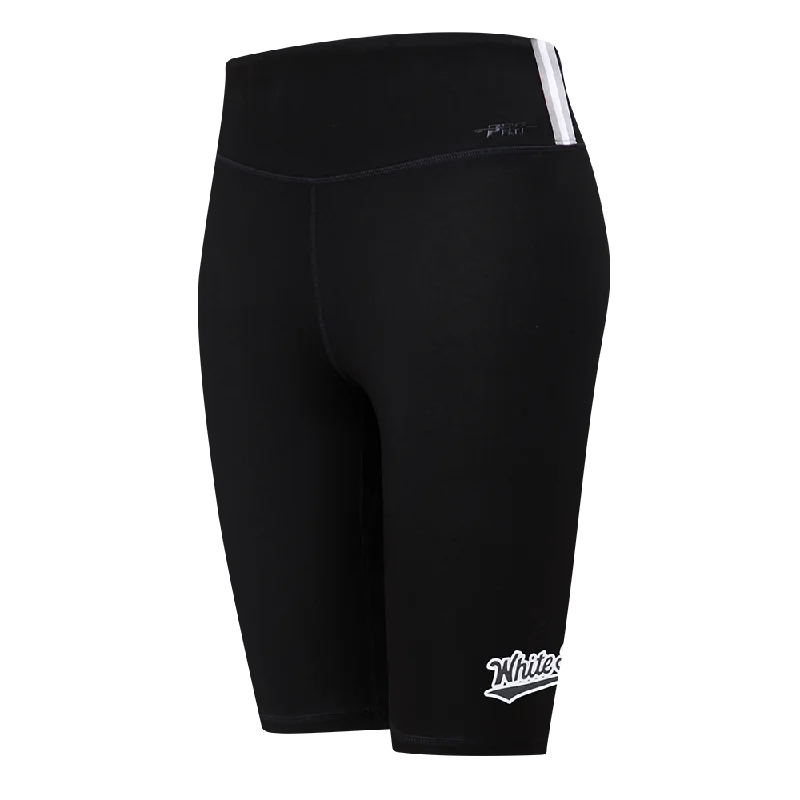 MLB CHICAGO WHITE SOX CLASSIC WOMEN'S BIKE SHORT (BLACK)