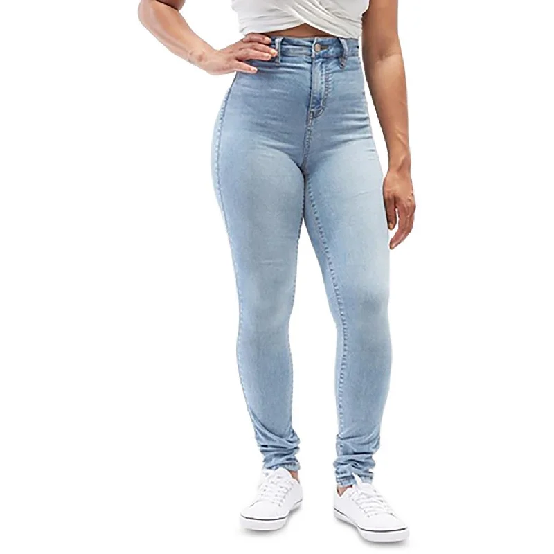 Dollhouse Womens Juniors Stretch Denim Skinny Jeans