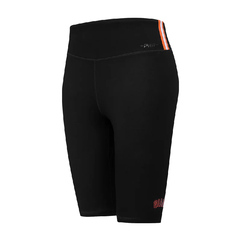 MLB SAN FRANCISCO GIANTS CLASSIC WOMEN'S CTN BIKE SHORT (BLACK)