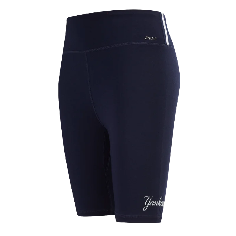 MLB NEW YORK YANKEES CLASSIC WOMEN'S BIKE SHORT (MIDNIGHT NAVY)