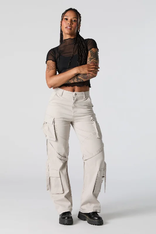 Straight Leg Utility Cargo Pant