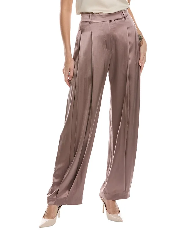 Brunello Cucinelli Silk-Blend Pant