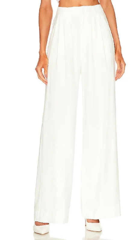 Fabi Pant In White