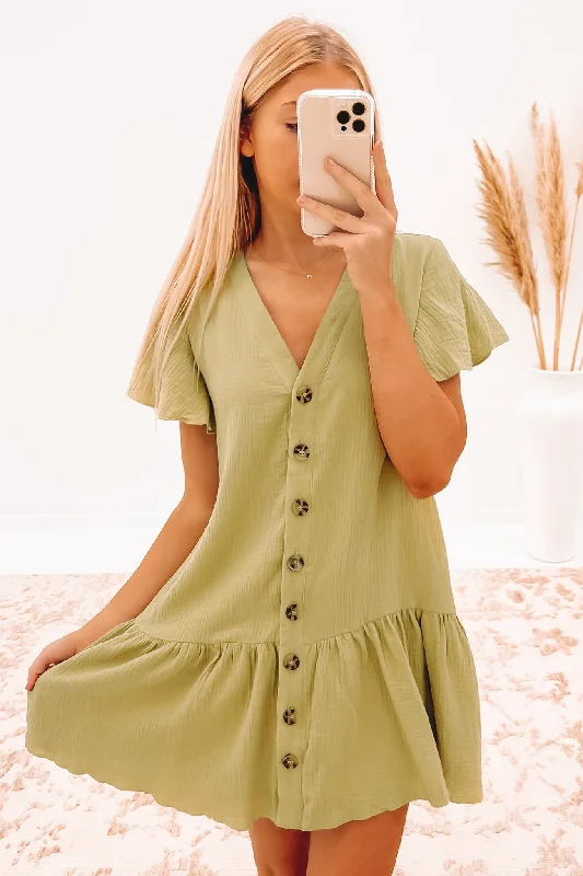 Mika Dress Khaki