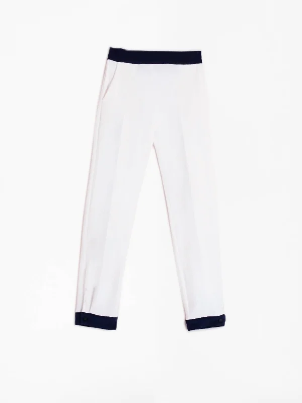 Chantal Pants In White Biarriz