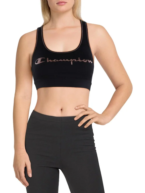 The Absolute Workout Womens Medium Impact Fitness Sports Bra